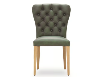 GASTON ORIGINS - Tufted leather chair by Crearte Collections - view 2